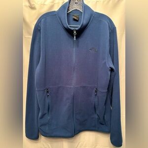 The North Face Men’s Lightweight Fleece Jacket Blue Size Large Full Zip